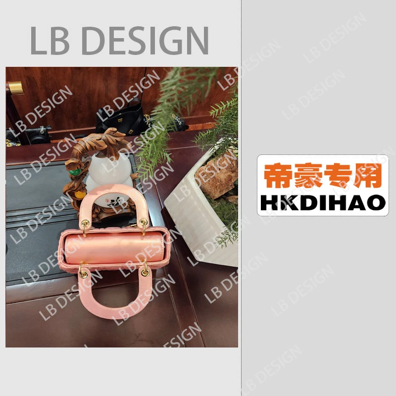 LB  DESIGN【3983-1珠光粉】欧美高端2024女神时尚百搭包包