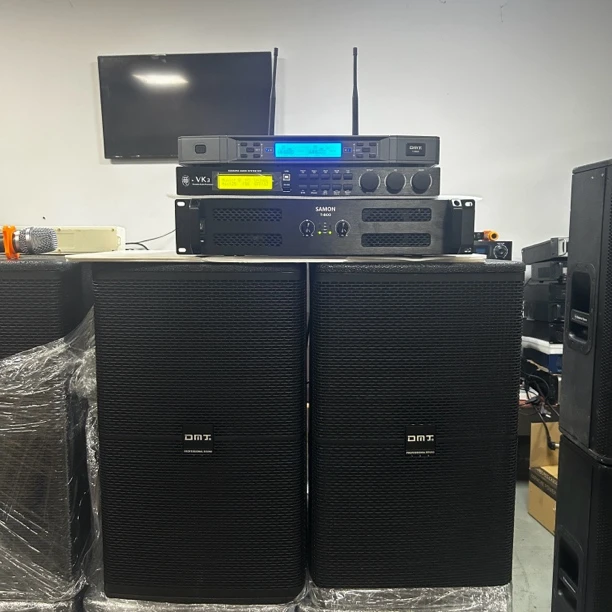9新  日本 DMJ DM街 KP-652 12寸专业音响  8件套 不包邮