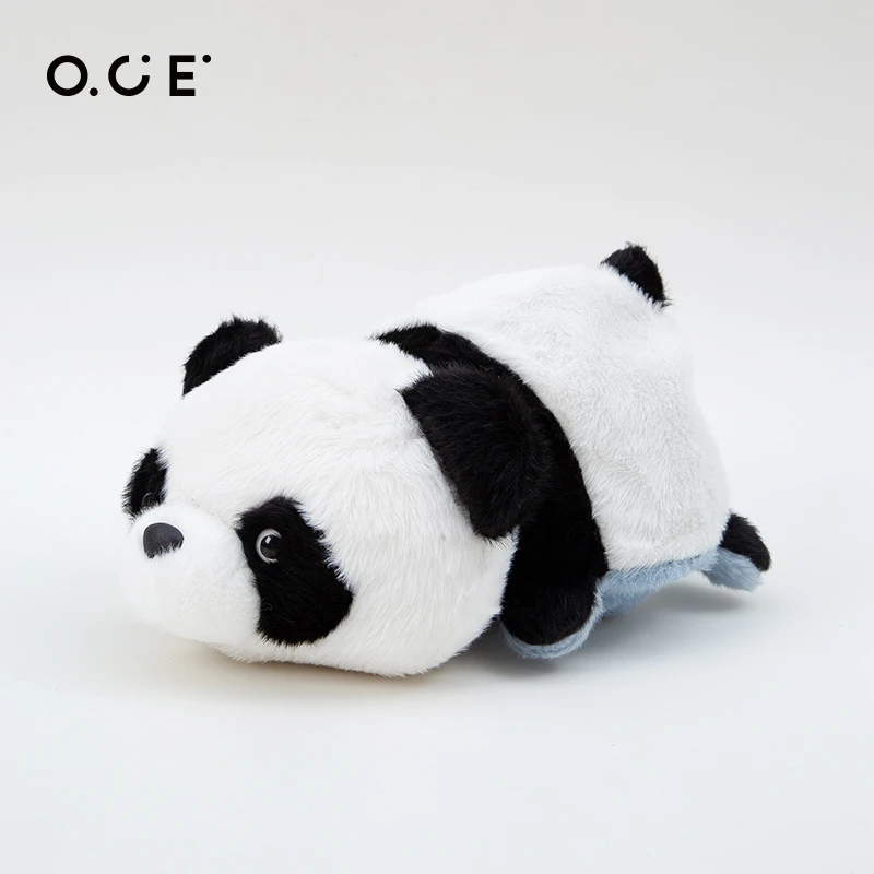 OCE大熊猫翻转变身小熊猫玩偶公仔仿真毛绒玩具四川成都纪念品