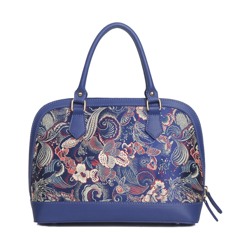 玫瑰有约 国风国潮 单肩 手提 斜挎 高贵典雅 女包