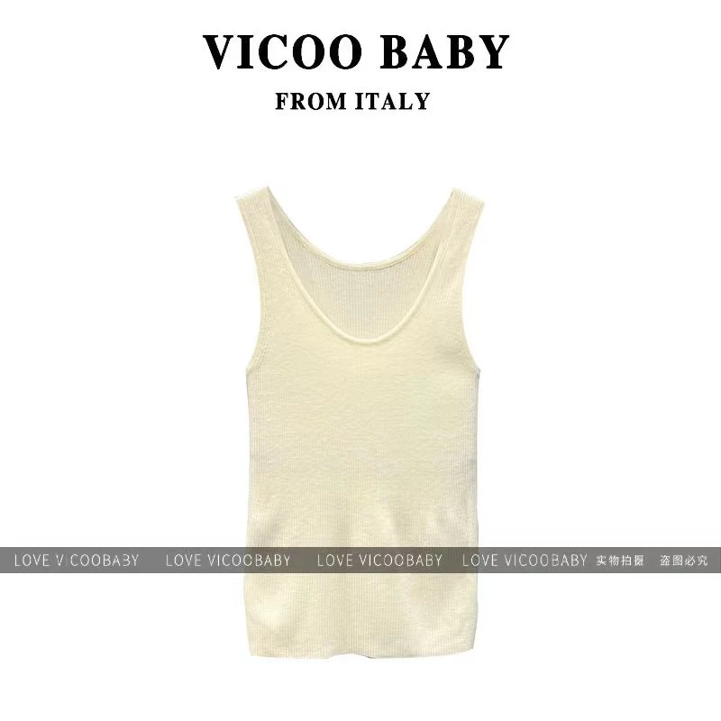 【vicoobaby】2023新款时尚简约打底背心(T164)