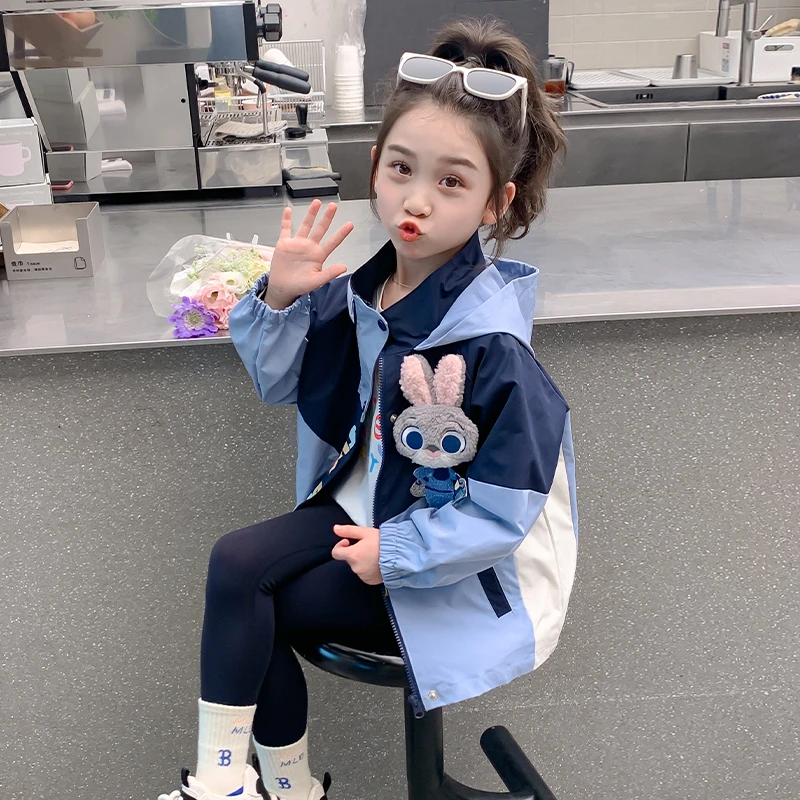 女童外套春秋款2024新款韩系宝宝网红时髦秋季洋气初秋秋装衣服