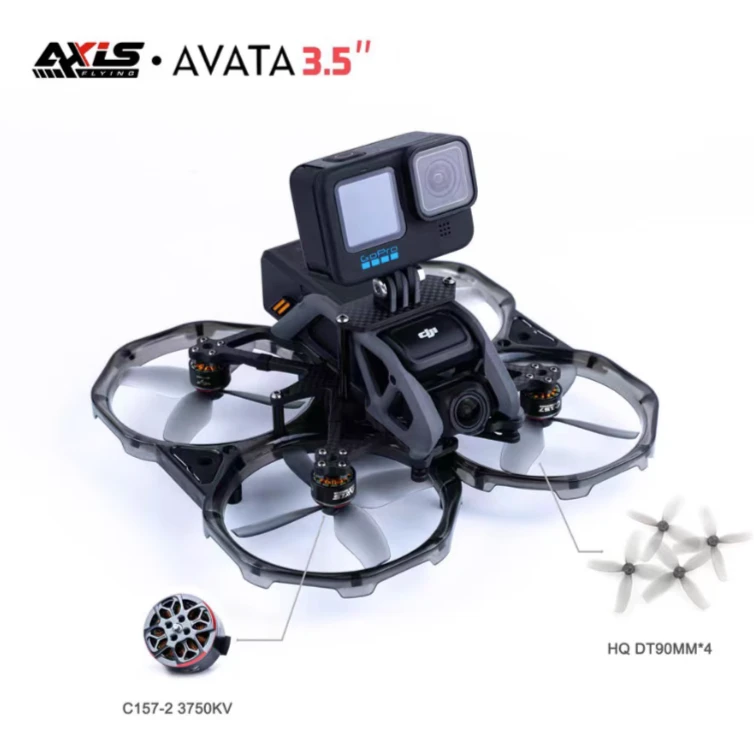 Avata改35机架套件|Avata升级大件|Avata动力提升