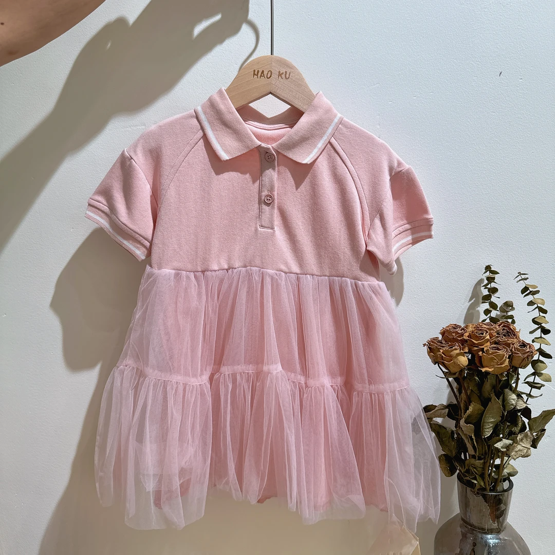 2025春夏新款男女童连衣裙品质韩版休闲时尚男女宝春夏款童装