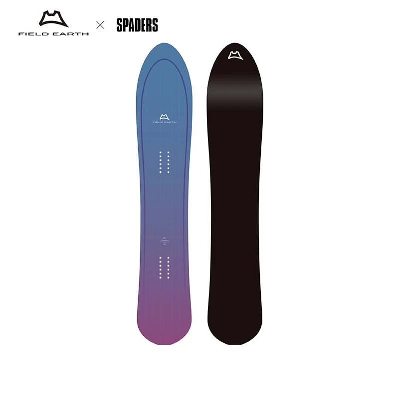 FIELD EARTH野雪男板自由式女FE粉雪滑雪单板23/24款 SPADERS黑桃