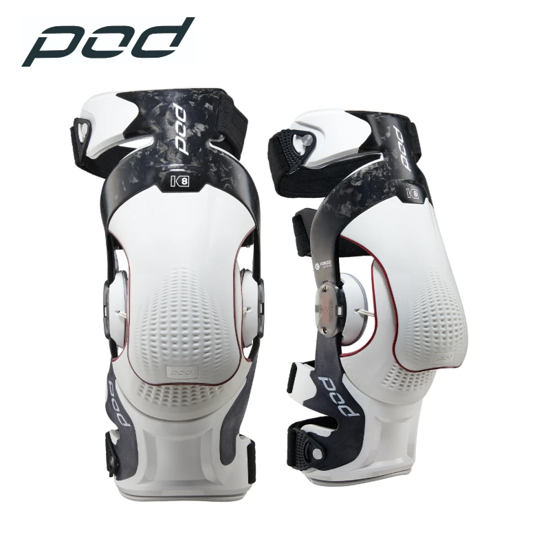 Pod越野摩托车K8 3.0护膝韧带防扭滑雪林道场地机械腿碳纤外骨骼