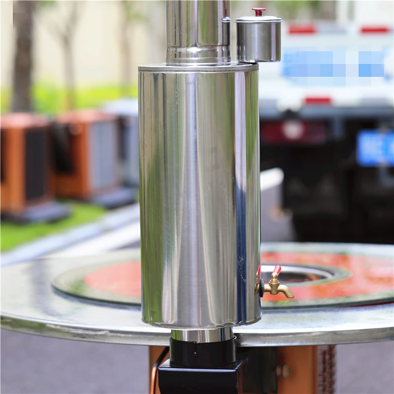 立式烟管热水箱柴火炉水箱304不锈钢材质