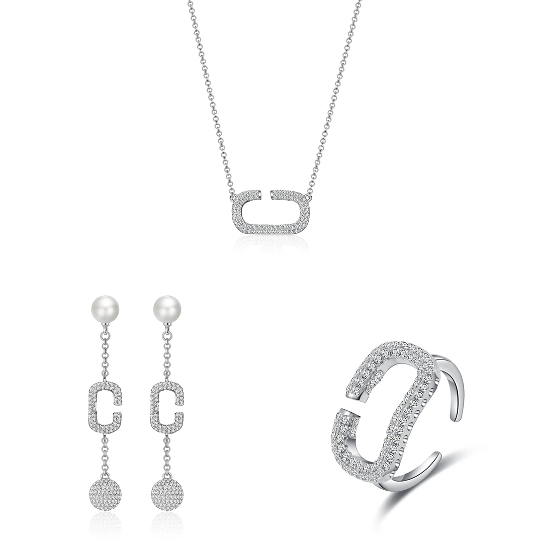 满钻V领奢华系列套装