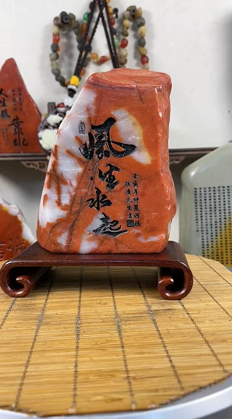 【闪购商品】砖雕茶桌石雕摆件雕刻不含底座1