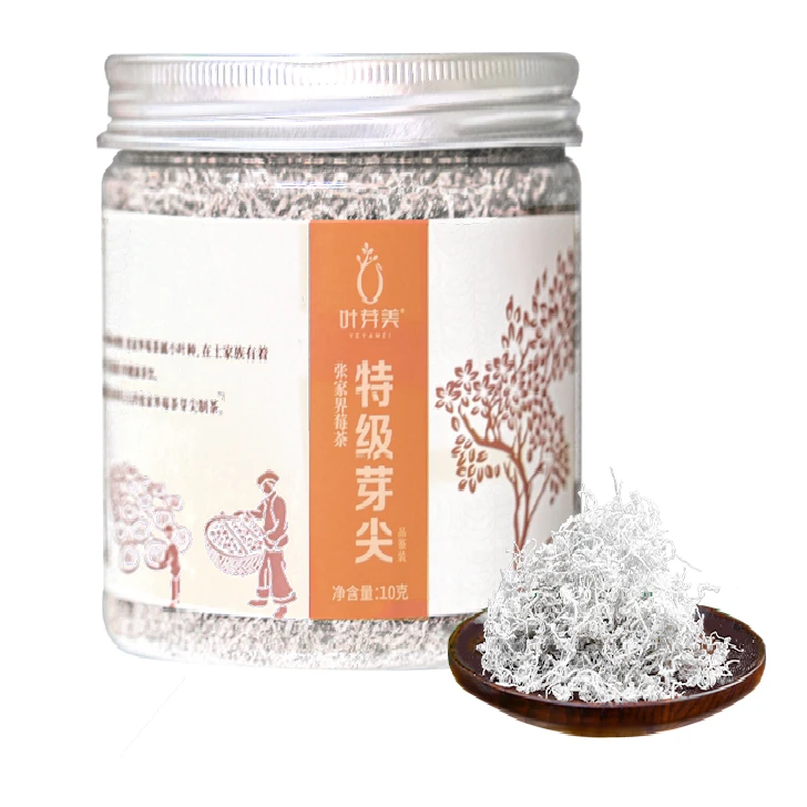 叶芽美【品鉴装】张家界莓茶特级龙须芽尖品鉴罐装