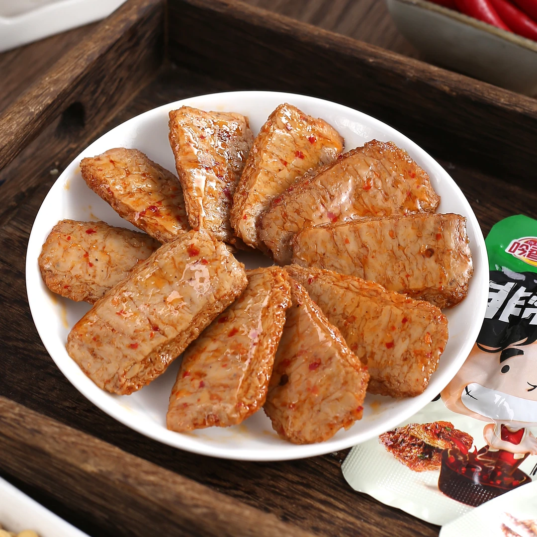 吟香阁非常卤素肉手撕素牛排零食豆干解馋小零食小吃