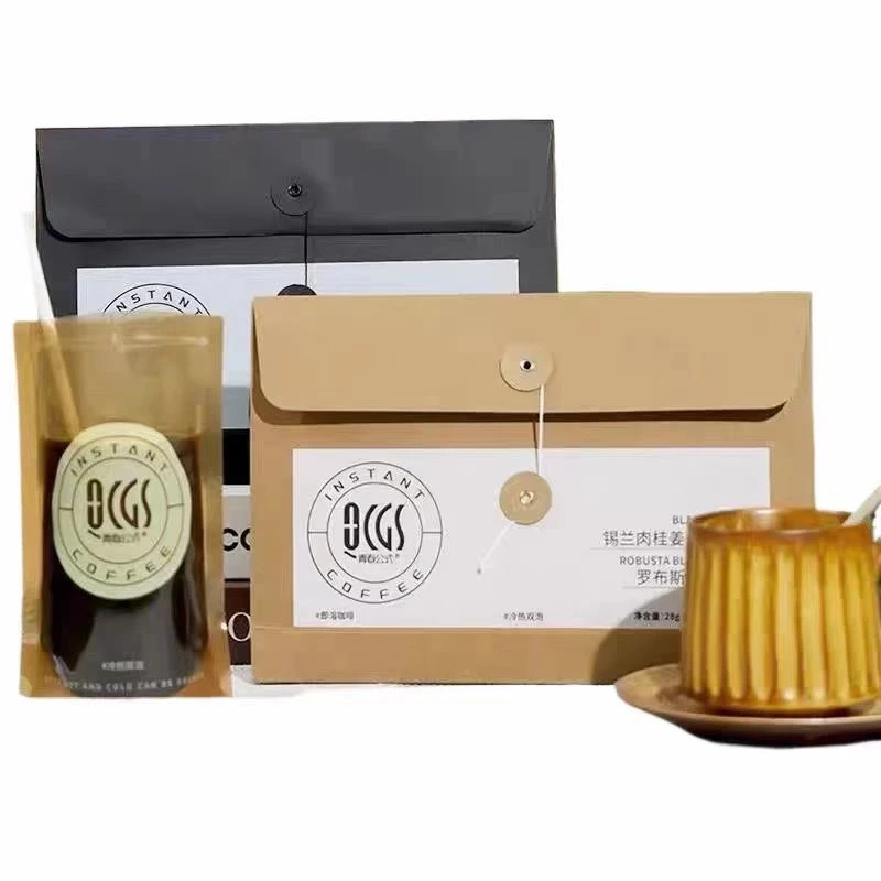 青春公式黑咖啡锡兰肉桂绿燃信封咖啡速溶黑咖啡冷热冲泡冲饮代餐