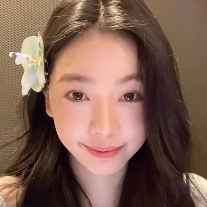 易梦玲同款蝴蝶兰发夹少女甜美仿真花朵侧边夹网红簪花拍照氛围感