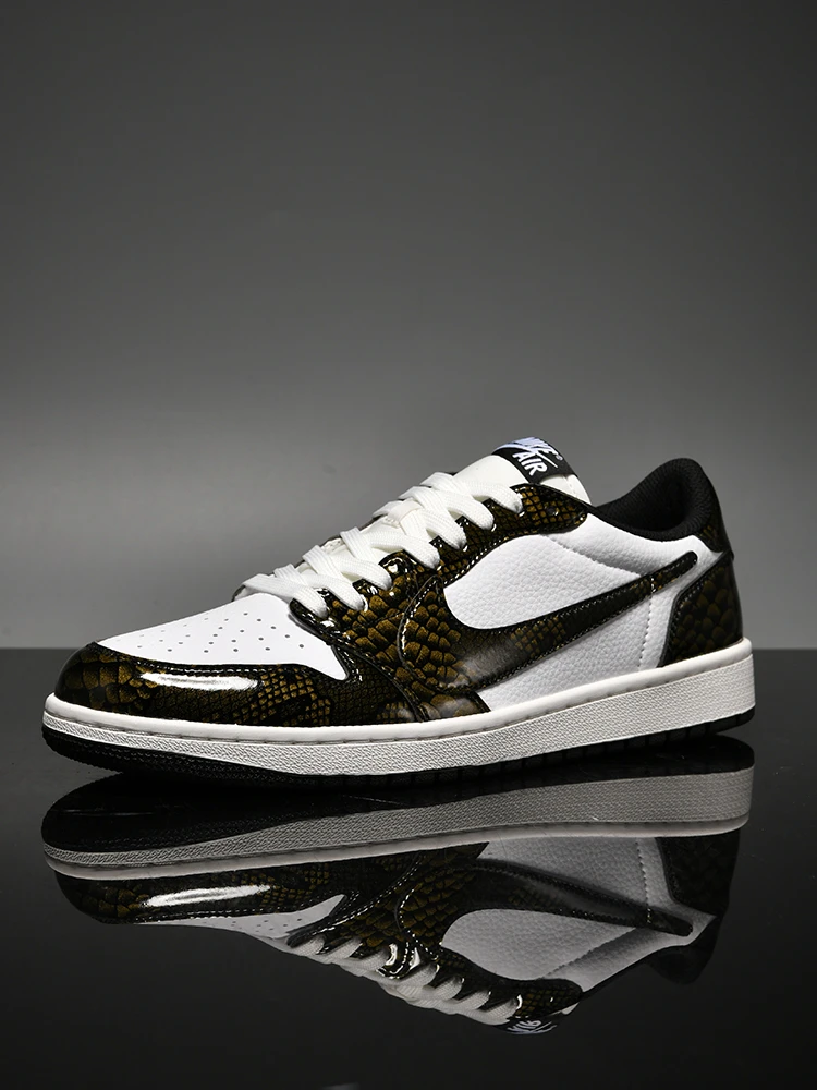 Nike/耐克AirJordan1白金低帮潮流百搭男运动休闲【夏季球鞋定制】