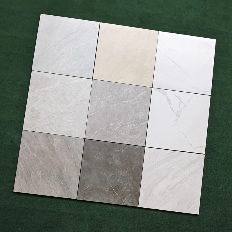400x400哑光防滑仿大理石纹瓷砖厨房卫生间阳台厕所卫生间地砖