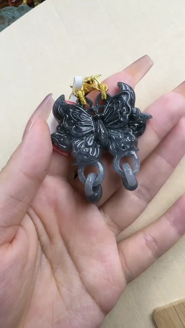 【闪购商品】翡翠颈饰未镶嵌国风复古