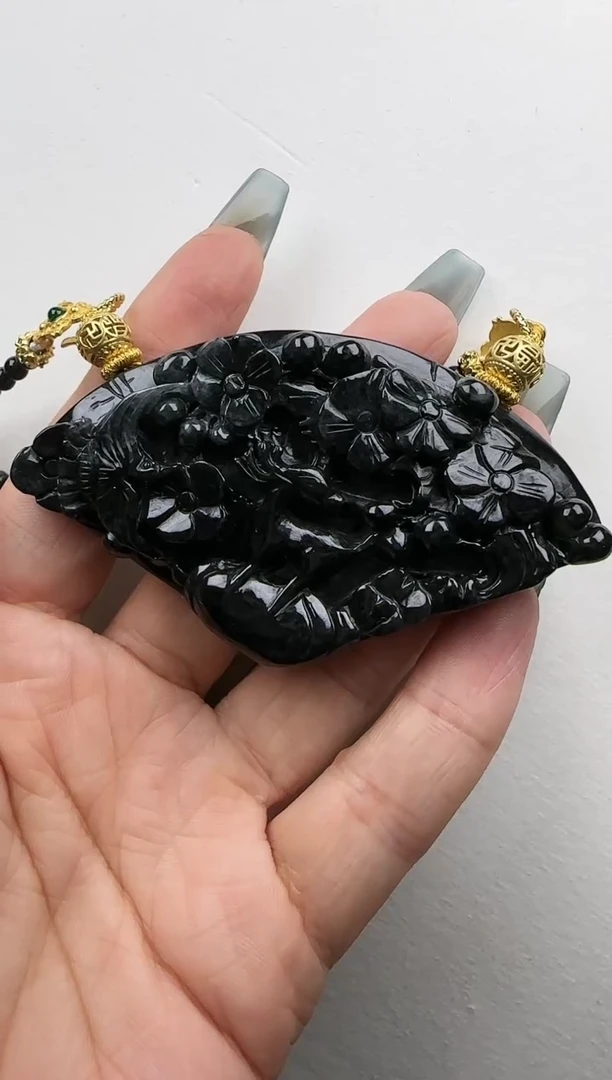 【闪购商品】翡翠颈饰未镶嵌国风复古