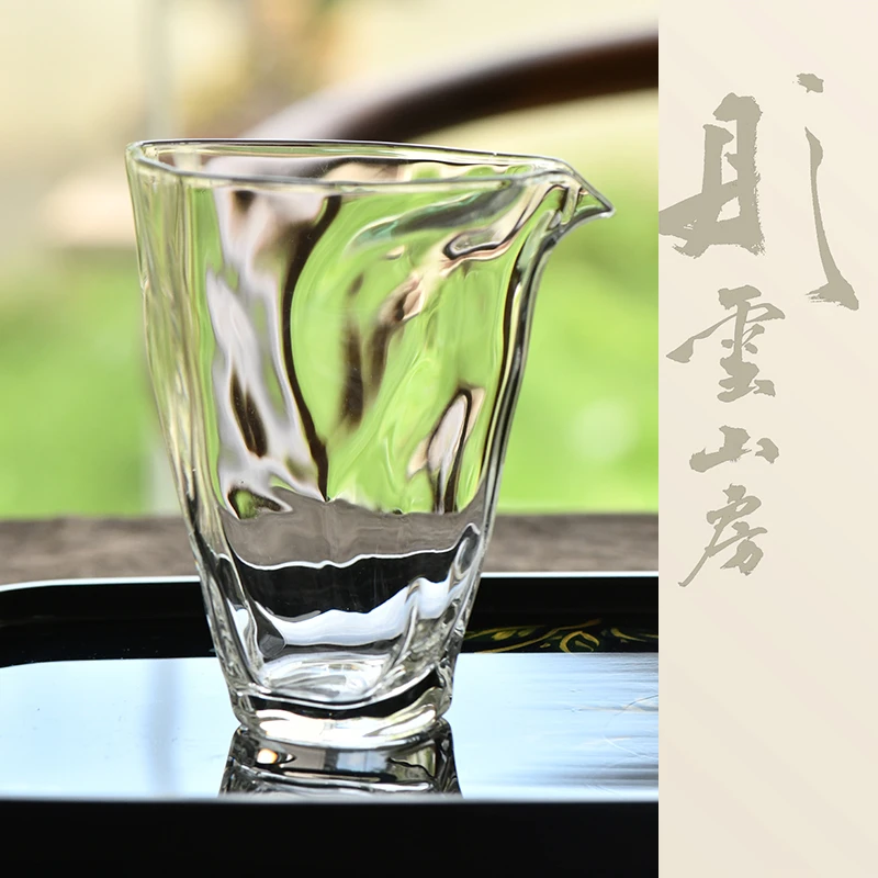 玻璃折纸异形公道杯