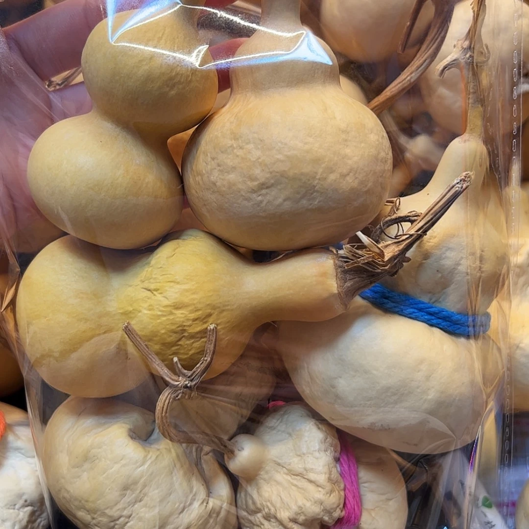 【闪购商品】天然葫芦އ**叁微瑕抽不裂葫芦6个