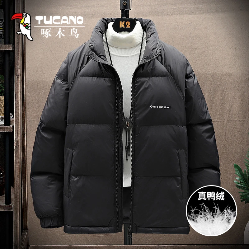TUCANO/啄木鳥男士羽绒服新款立领宽松冬季保暖休闲加厚外套男装