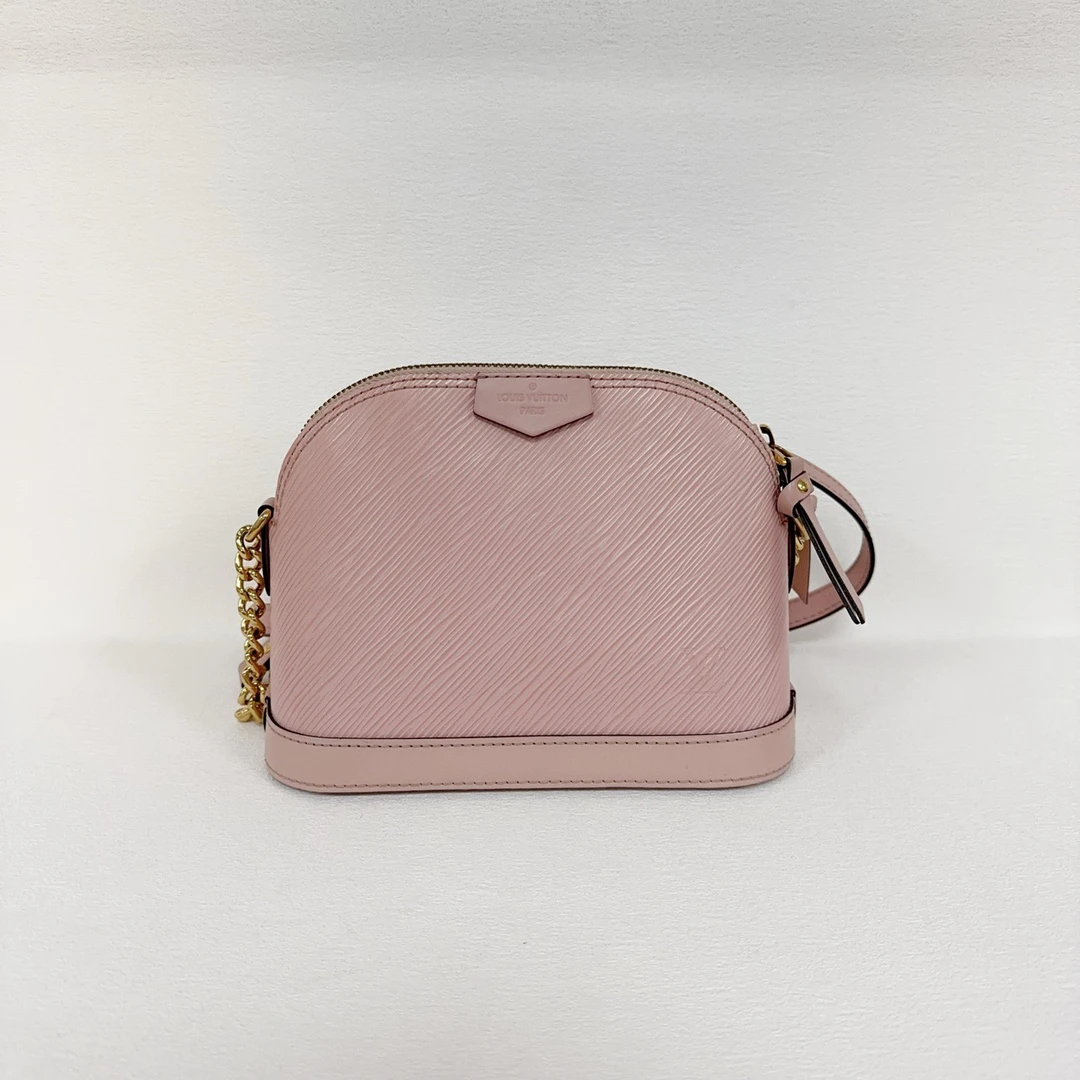 95新 LouisVuitton/路易威登 LV樱花粉贝壳包水波纹7022
