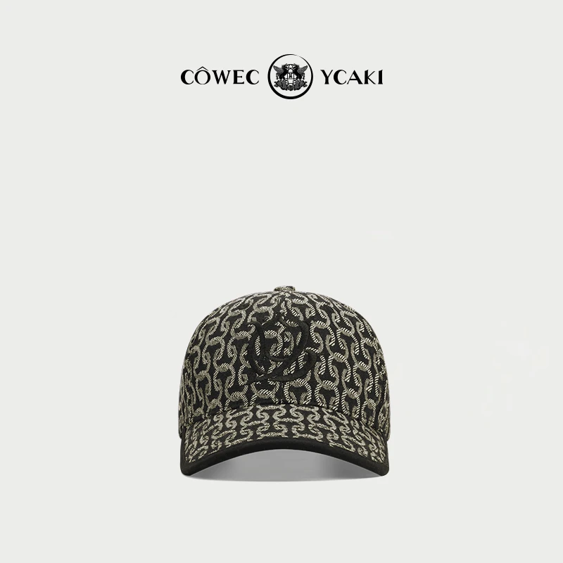 【官方正品】CowecYcaki鸭舌帽ins潮牌男女通用秋冬百搭休闲棒球帽a