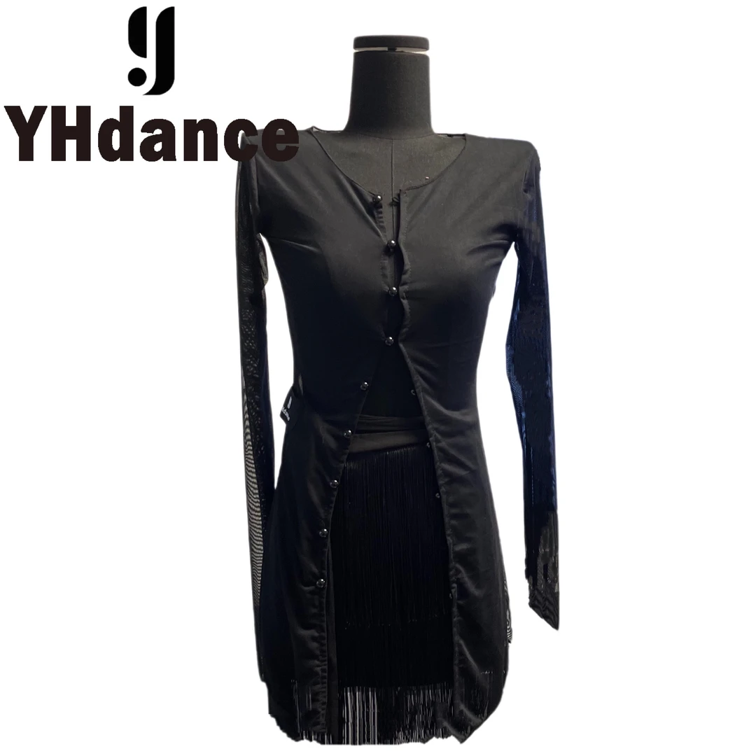 YHDANCE拉丁舞网纱开衫139