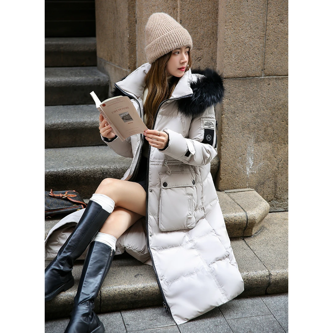 【程总专享】中长款纯色羽绒服AW21DLS9002-1KQ01