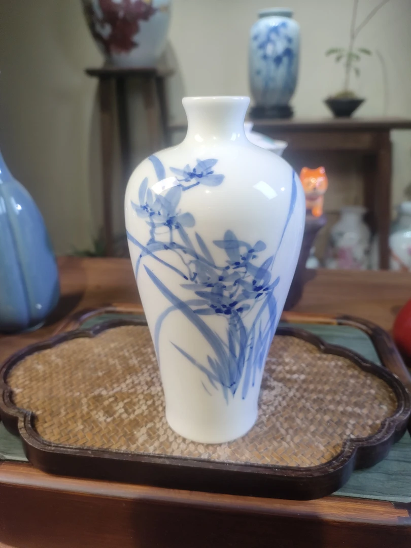 景德镇花瓶摆件小器