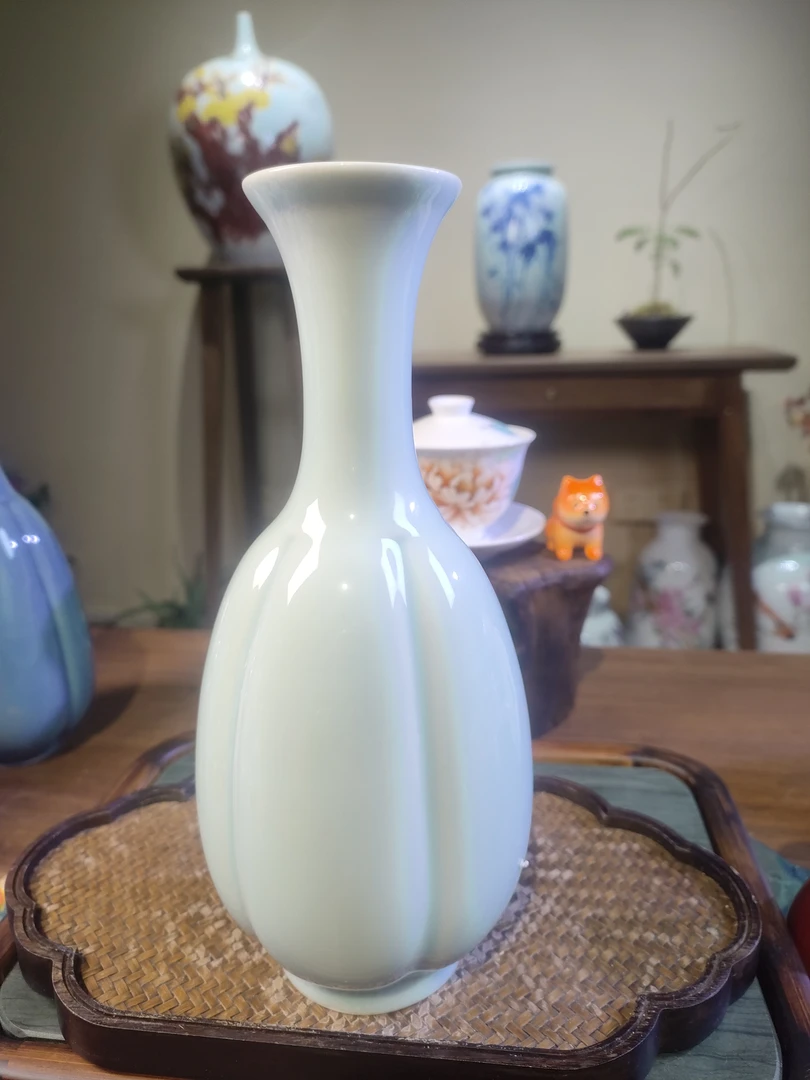 景德镇花瓶摆件小器