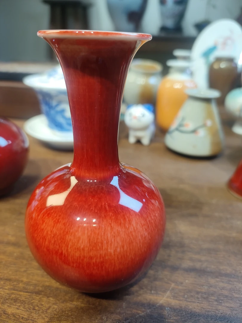 景德镇花瓶摆件小器