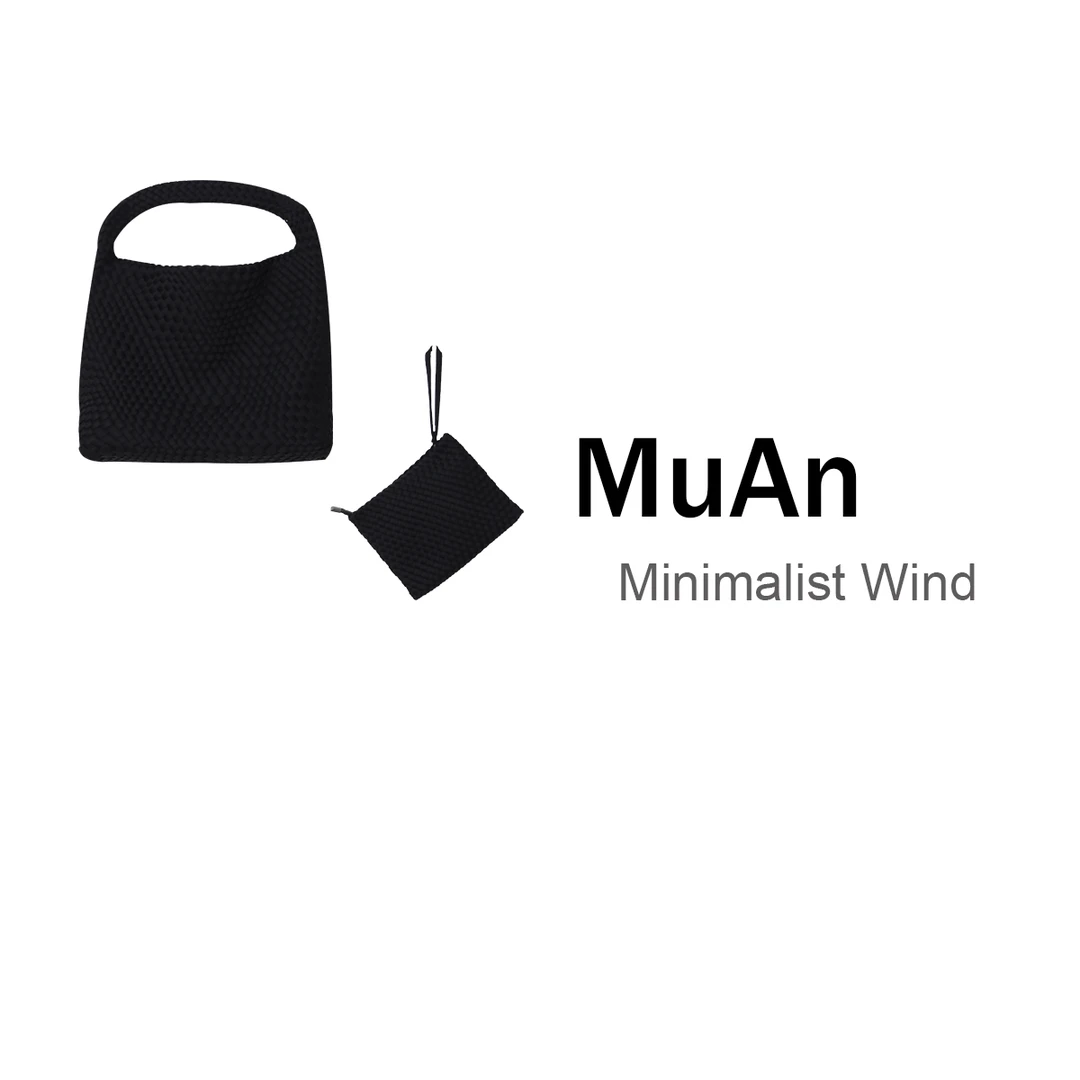 【MG】菜篮子 新款品牌设计小众秀场款镂空编织大容量包SWY-B1824