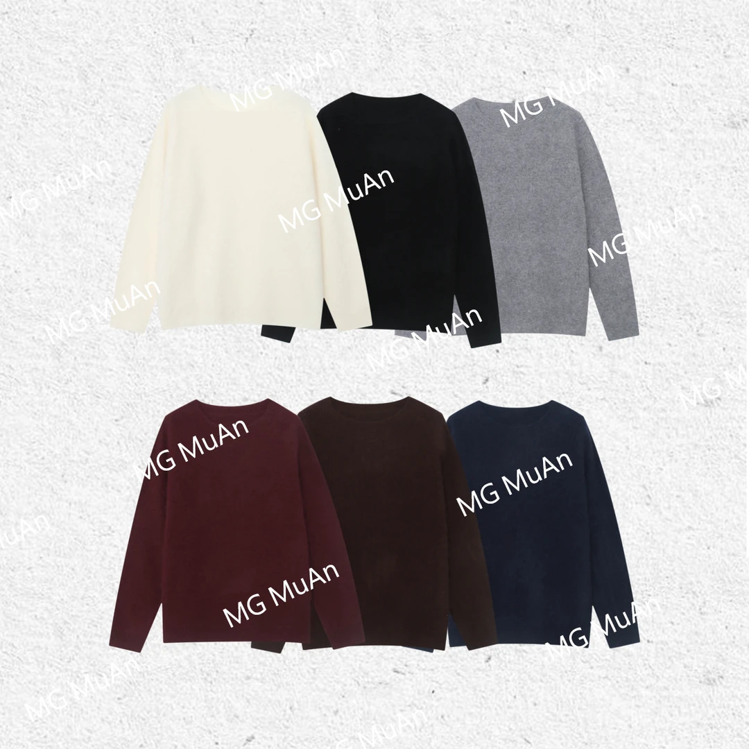 【主角毛衣】MUAN定制100羊毛200克26支拉毛百搭上衣毛衣ST2-134