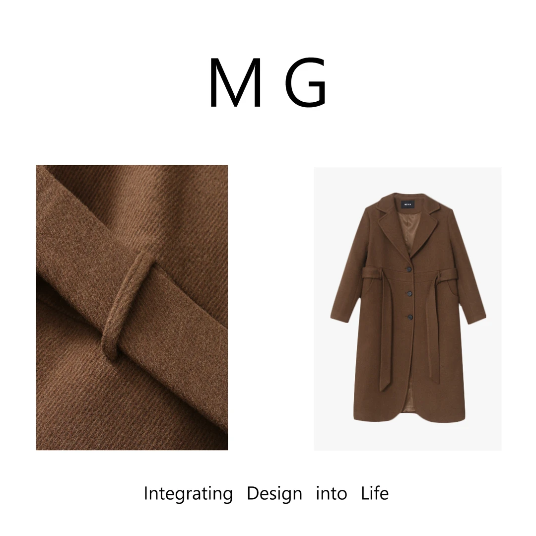 【法式老钱大衣】MUAN定制高定高级风大衣外套静奢风女YJ-23155