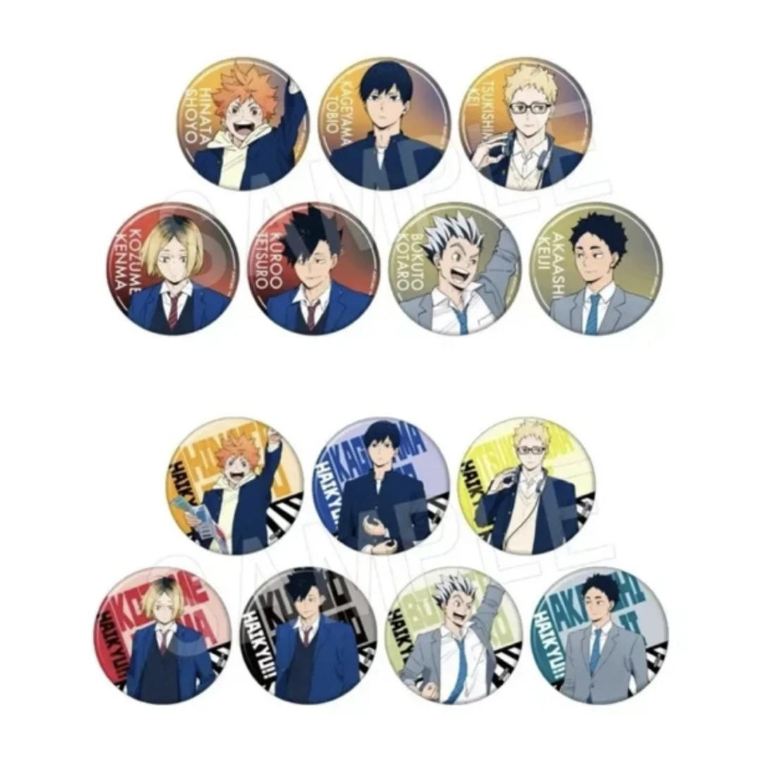 排球少年 东急联名吧唧徽章（默认代拆）