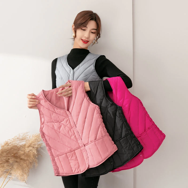 马甲短款女内穿保暖背心内胆正品清仓