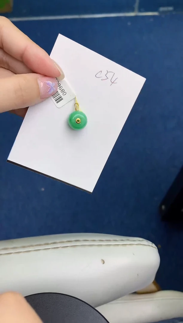 【闪购商品】翡翠颈饰18K金镶嵌000000000