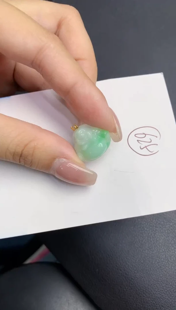 【闪购商品】翡翠颈饰18K金镶嵌000000000