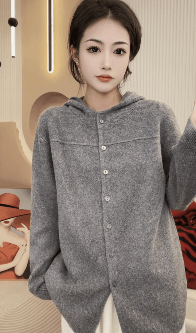 【RUyuan】2023秋冬新款休闲100%羊毛网红针织百搭宽松00021打底