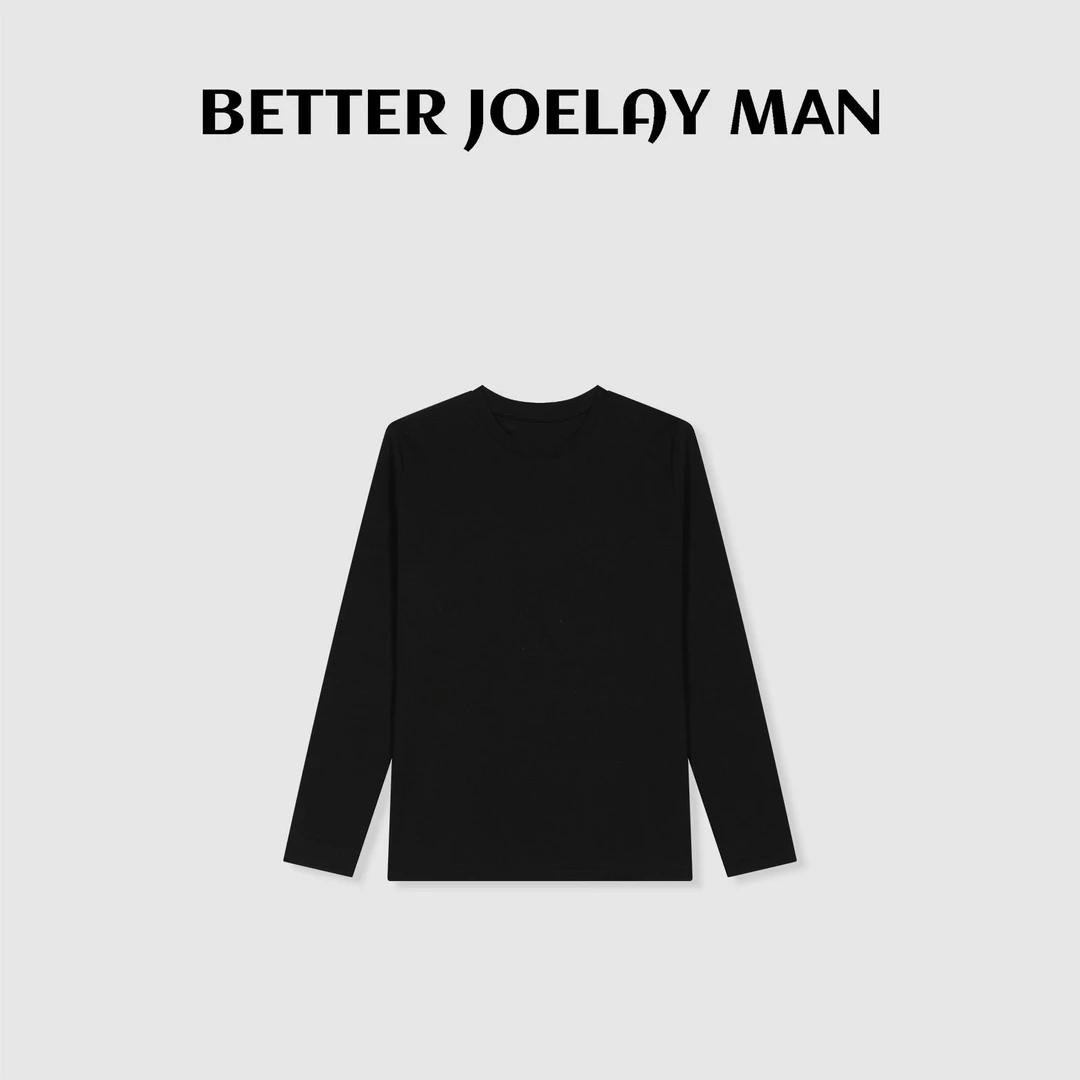 周明星男装 -【奥法庄园】百搭T恤长袖宽松时尚休闲潮流N776