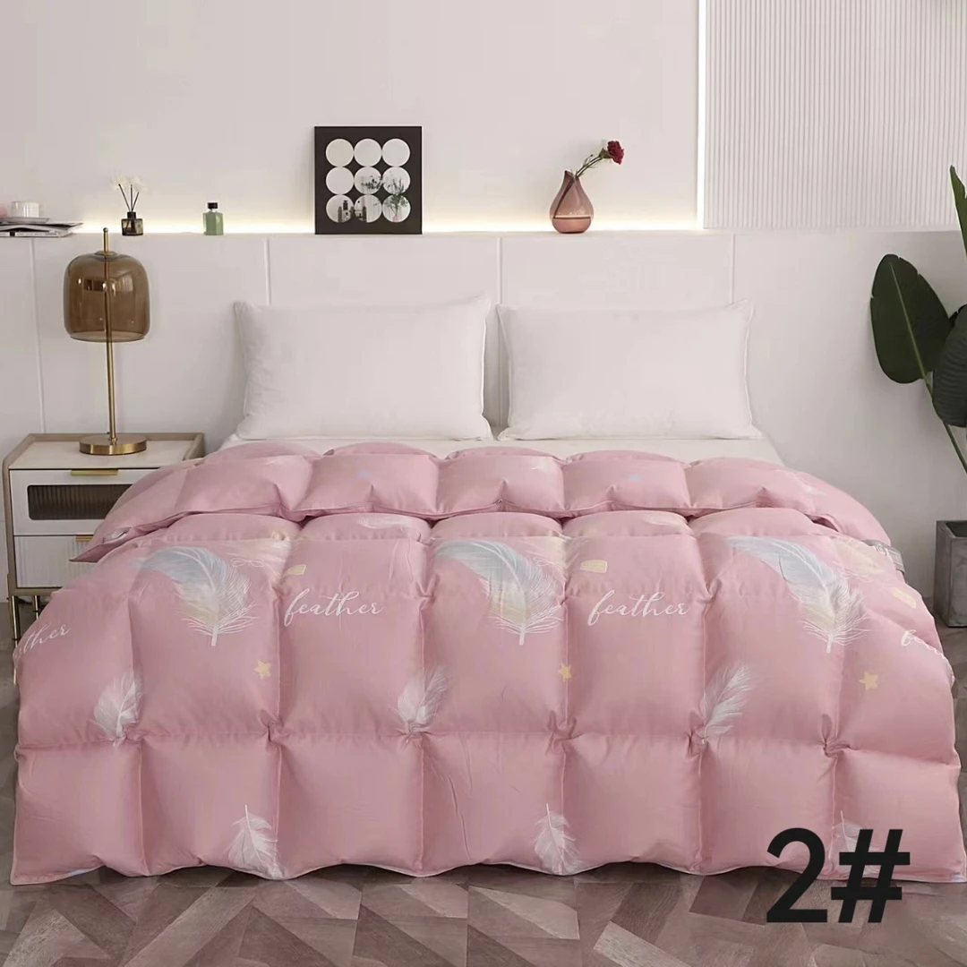 翻新全棉印花换面纯棉双层防钻绒防跑毛面料