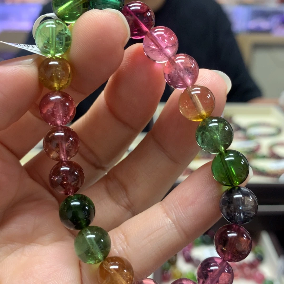 碧玺手链未镶嵌手链