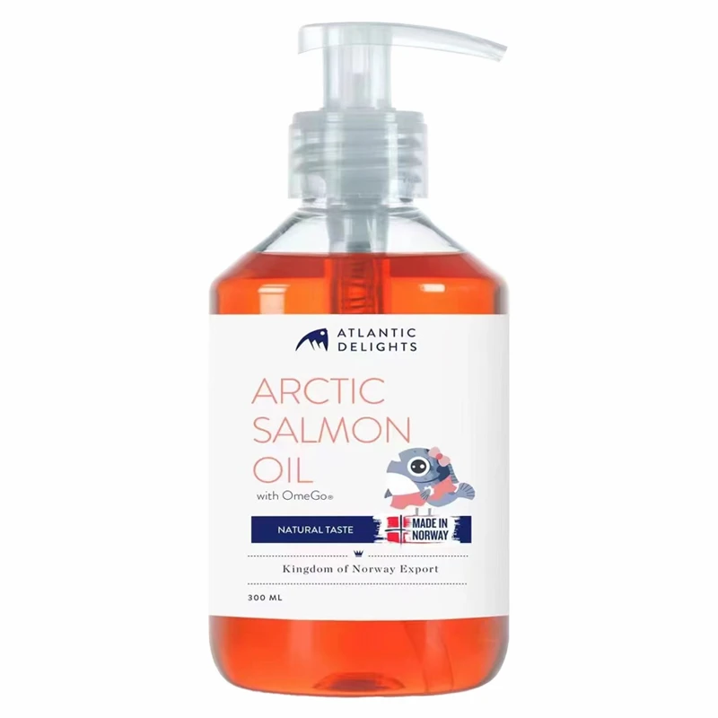 老龙推荐 蓝跃 大西洋鲑鱼油 300ml 犬猫通用