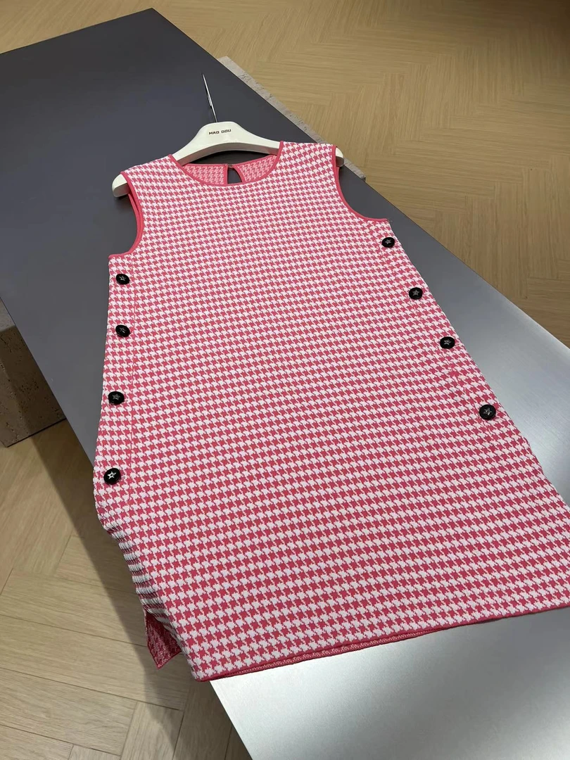 【毛豆推荐】5208公主风 西瓜粉连衣裙