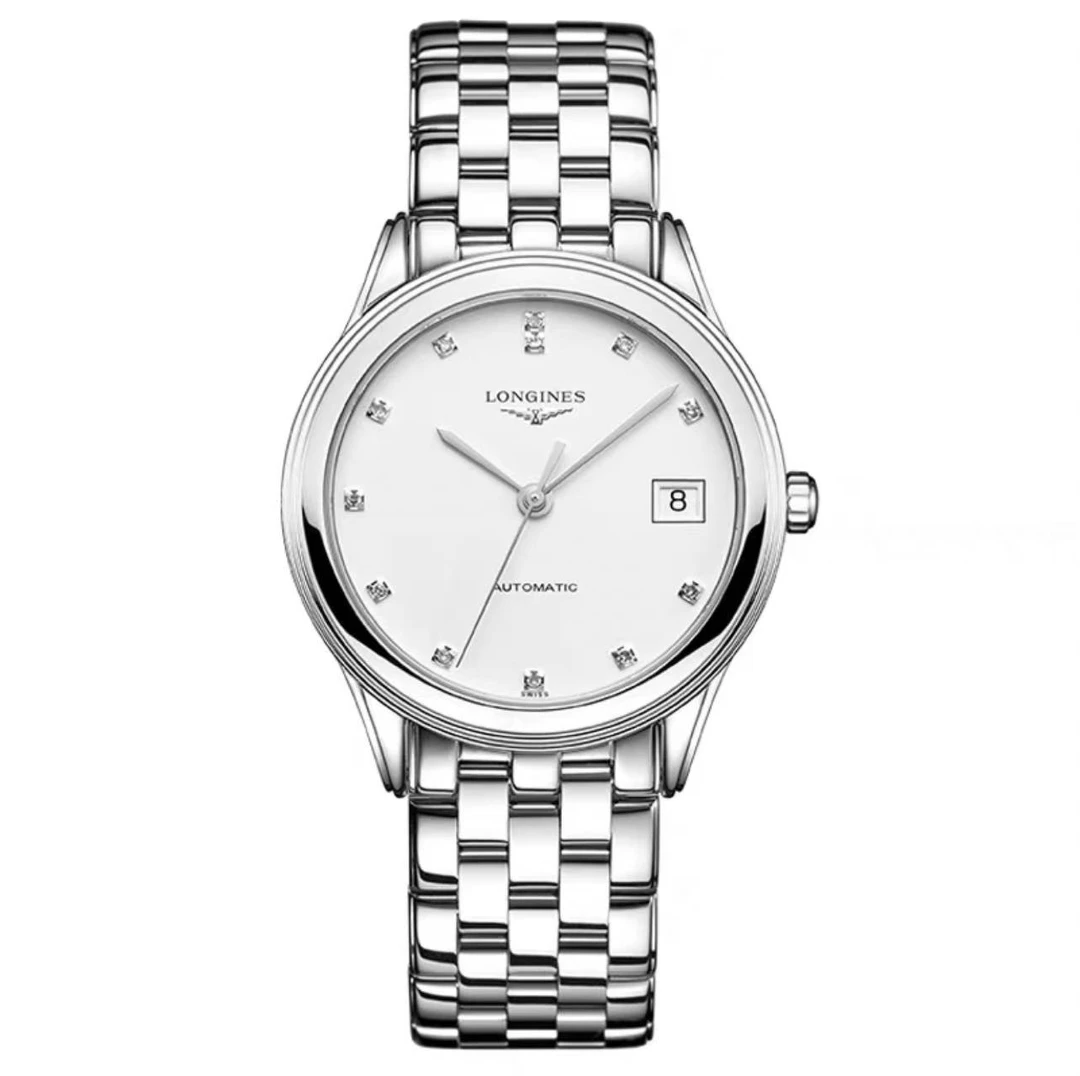 99新 Longines/浪琴 全套军旗男表/35.6表径/自动机械/经典/时尚