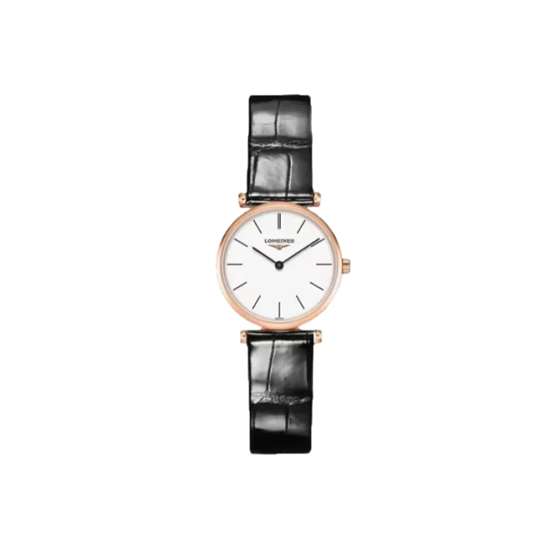 99新 Longines/浪琴 嘉岚L4.209.2型号/24表径/石英/优雅皮带