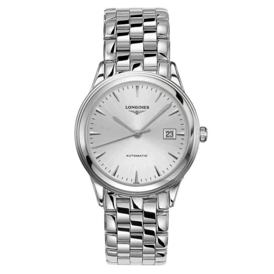 99新 Longines/浪琴 全套军旗男表/35.6表径/背透自动机械/经典