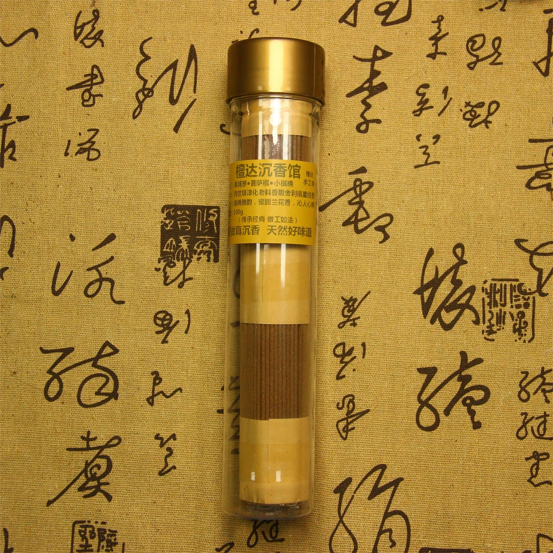 柬埔寨菩萨棋小棋楠沉香线香100g装