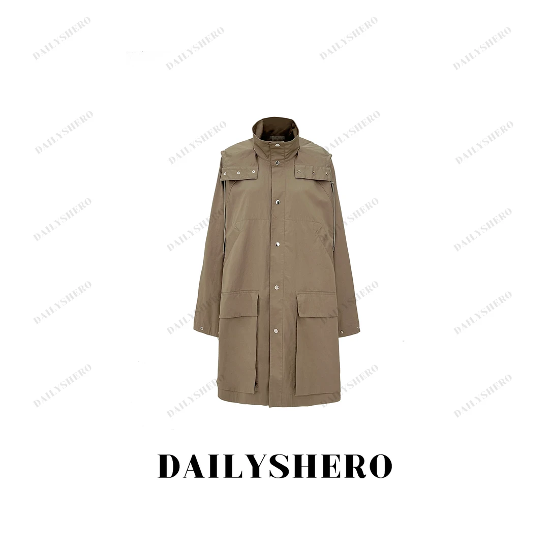 F轮F18【老钱高定周】自由体量!静奢感的le*原生咖风衣