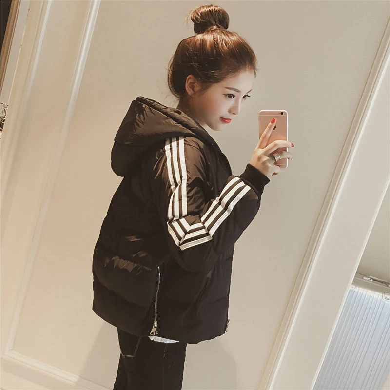 2023年新款棉衣女冬短款韩版洋气加厚棉服小个子面包服宽松棉袄in
